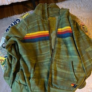 Used AV sweatshirt. Cord is missing